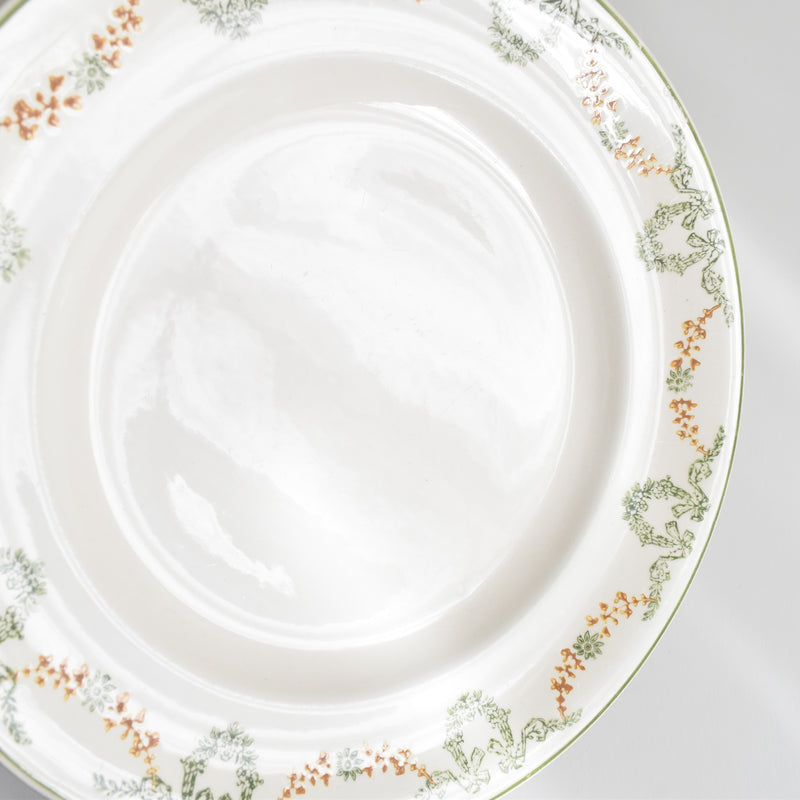 Antique Plate Longwy Georges B