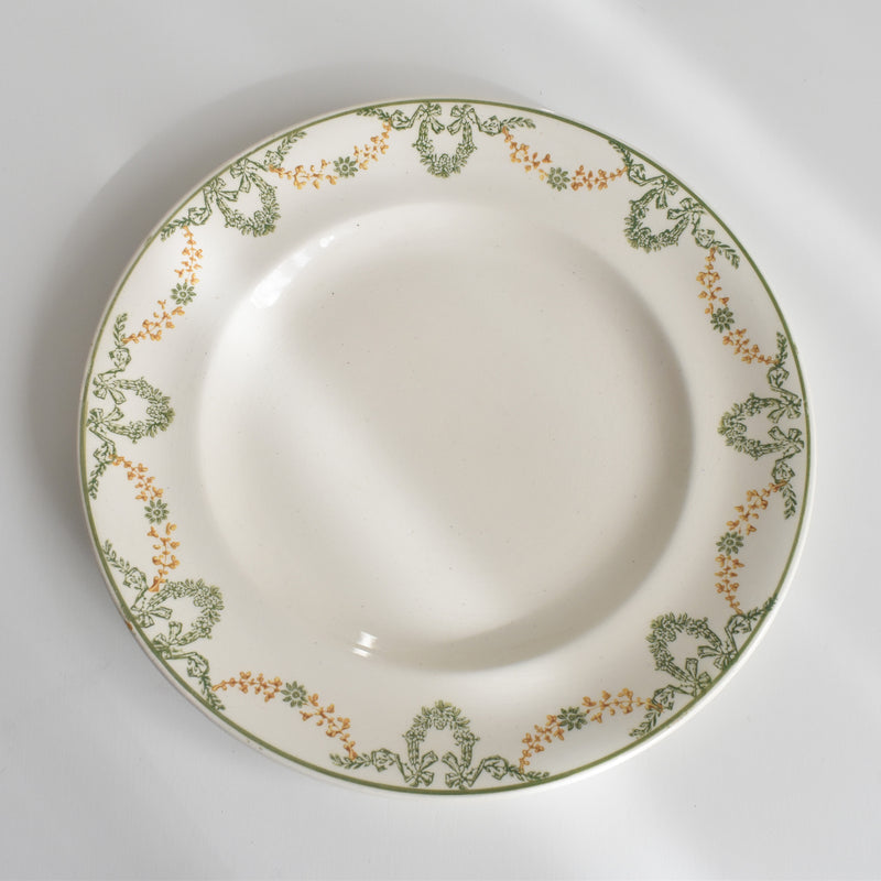 Antique Plate - Longwy Georges F