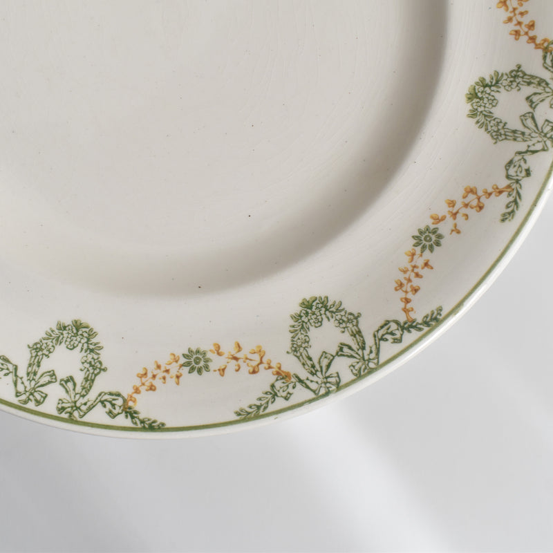 Antique Plate - Longwy Georges F