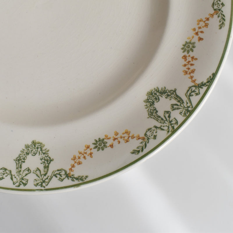Antique Plate - Longwy Georges F