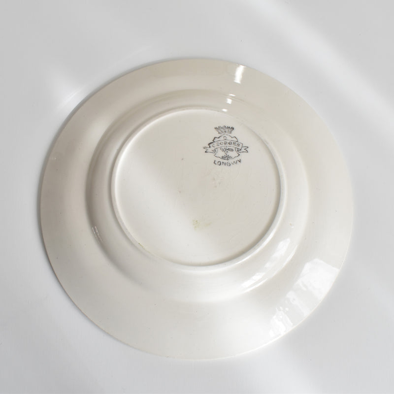Antique Plate - Longwy Georges F