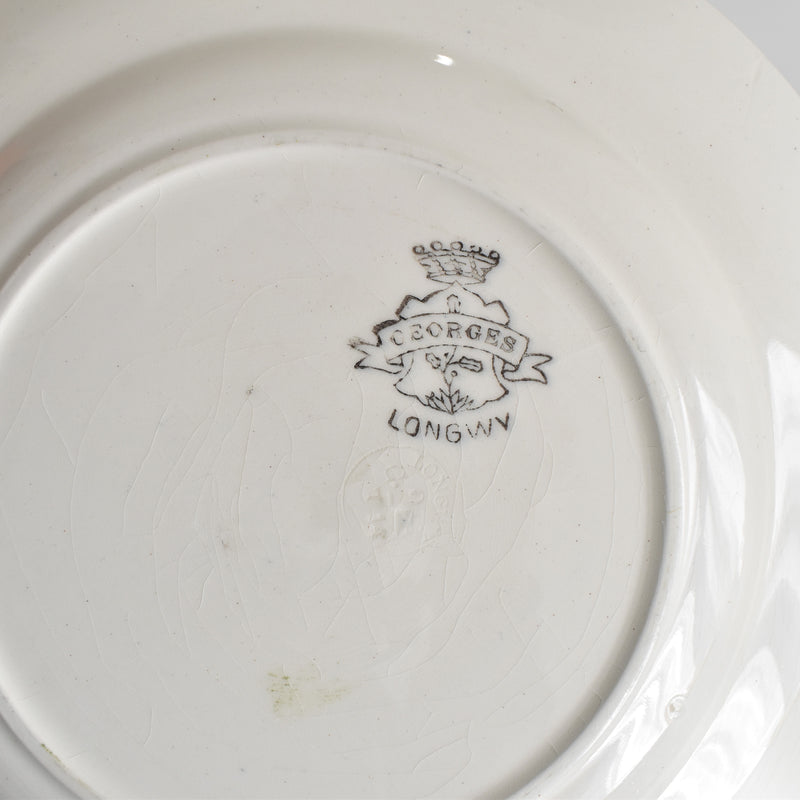 Antique Plate - Longwy Georges F