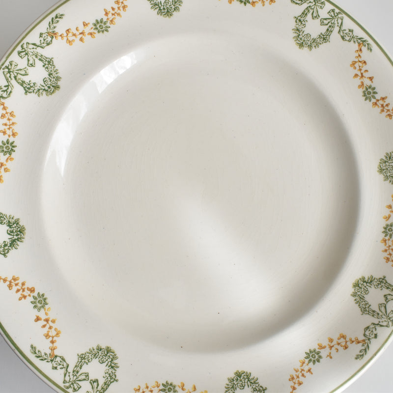 Antique Plate - Longwy Georges F