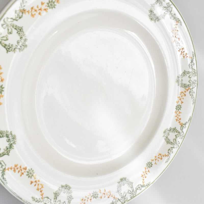 Antique Plate - Longwy Georges F