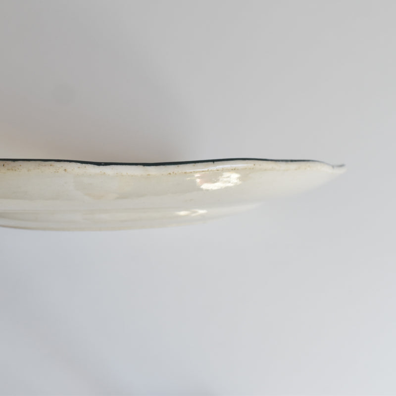 Vintage plate Longwy Shangai