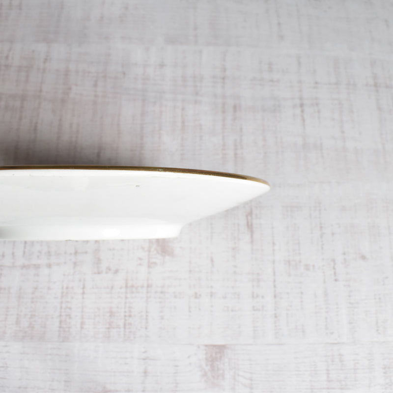 Antique plate Lunéville Effarement Maternel