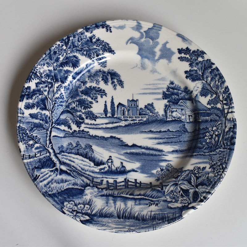 Vintage Plate Lunéville English Style A
