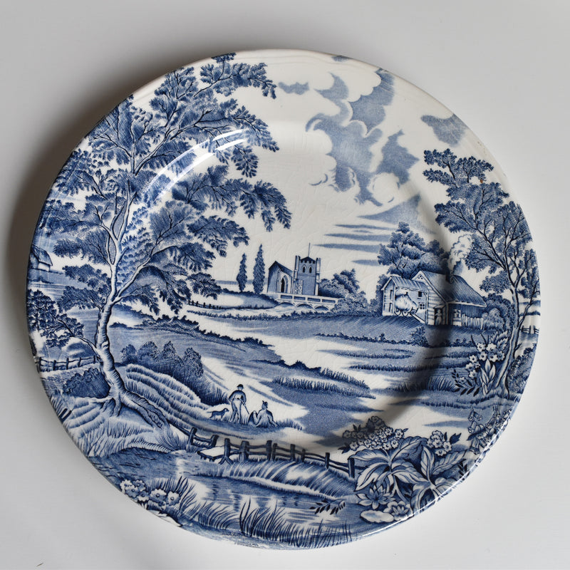 Vintage Plate Lunéville English Style B