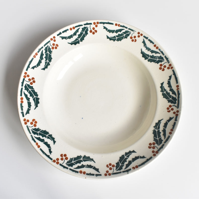 Vintage Deep Plate, KG Lunéville Houx