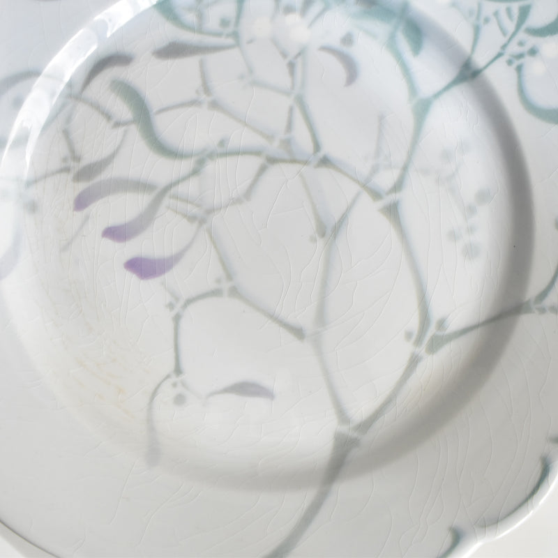 Antique Plate Lunéville GUI (Mistletoe) LACHENAL C