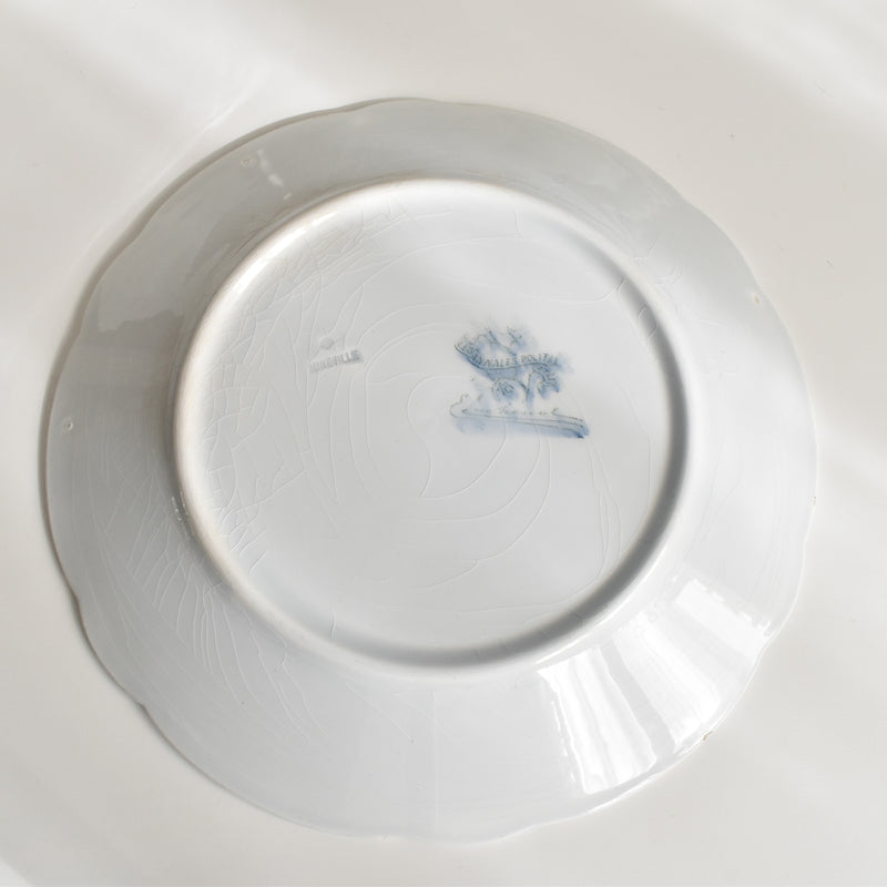 Antique Plate Lunéville GUI (Mistletoe) LACHENAL C