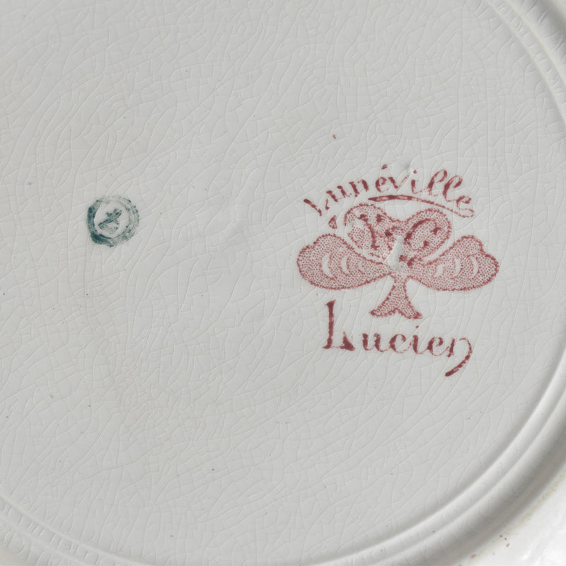 アンティークプレート KGリュネヴィル Lucien （ルシアン）A