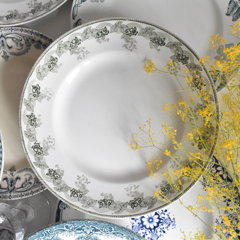 アンティークプレート ムランデルー Violetta (ヴィオレッタ） A