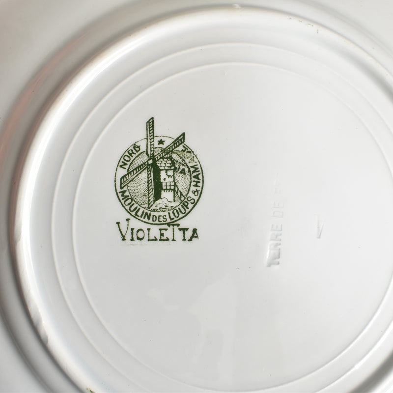 Vintage Plate Mulandero Violetta A
