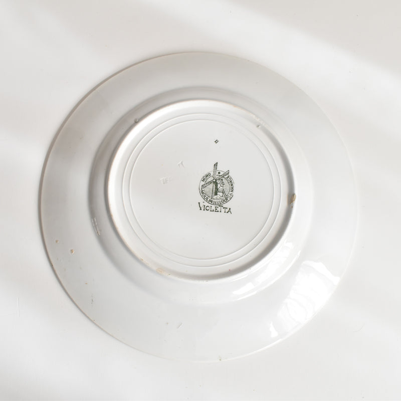 アンティークプレート ムランデルー Violetta (ヴィオレッタ） A