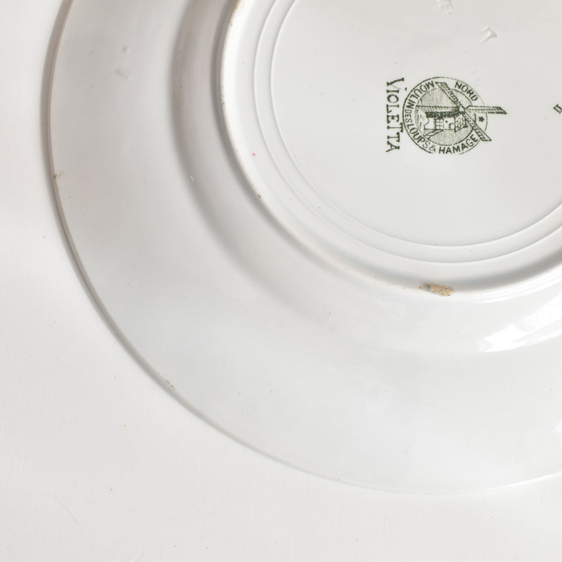 アンティークプレート ムランデルー Violetta (ヴィオレッタ） A