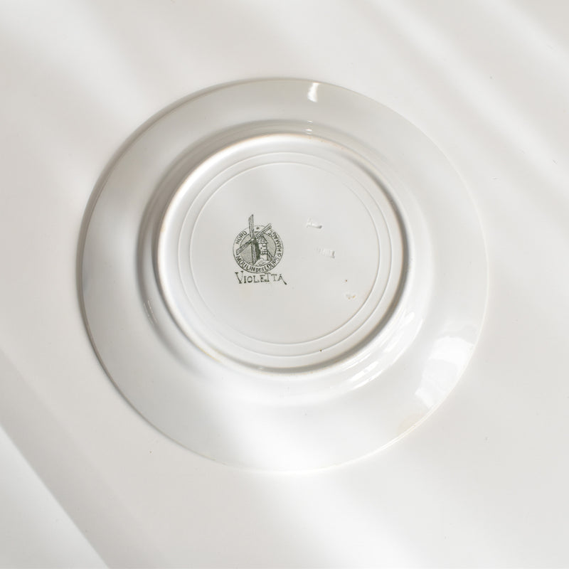 Vintage plate, Mühldorfer Violetta B