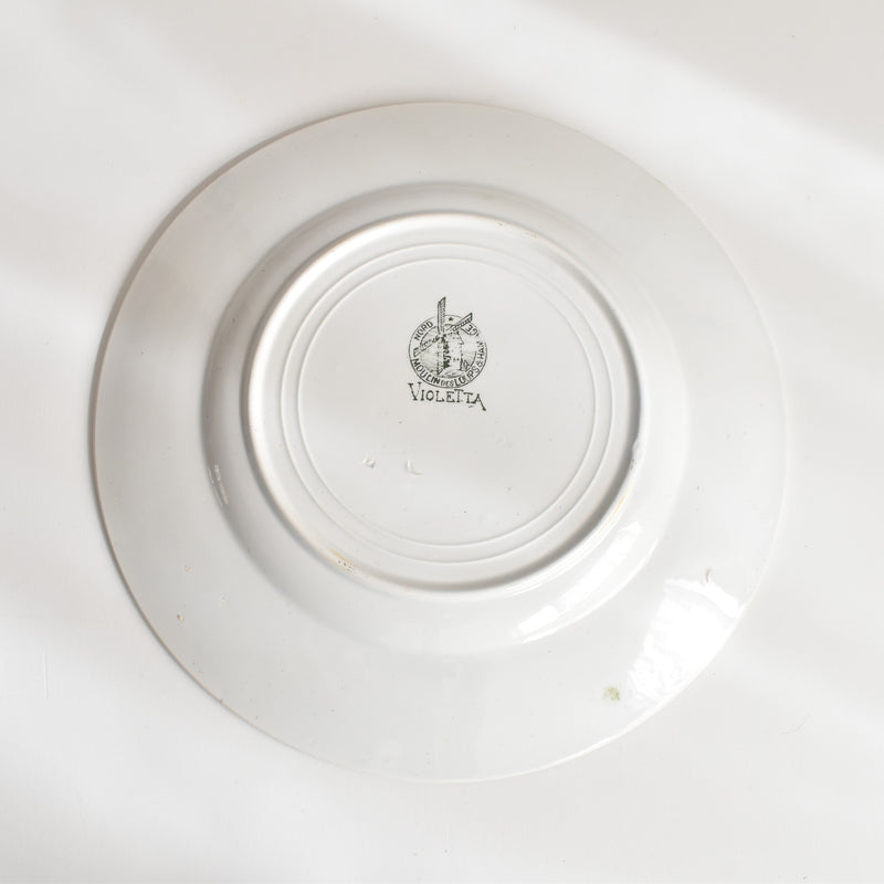 アンティークプレート ムランデルー Violetta (ヴィオレッタ） B