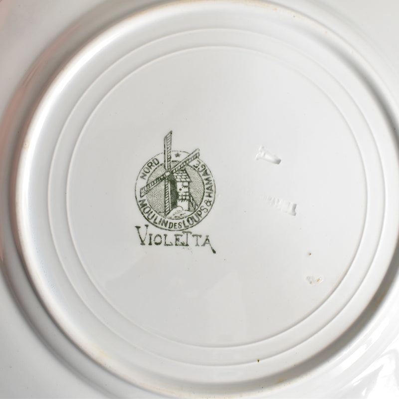 Vintage plate, Mühldorfer Violetta B