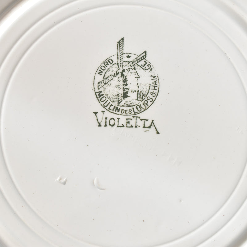 アンティークプレート ムランデルー Violetta (ヴィオレッタ） B