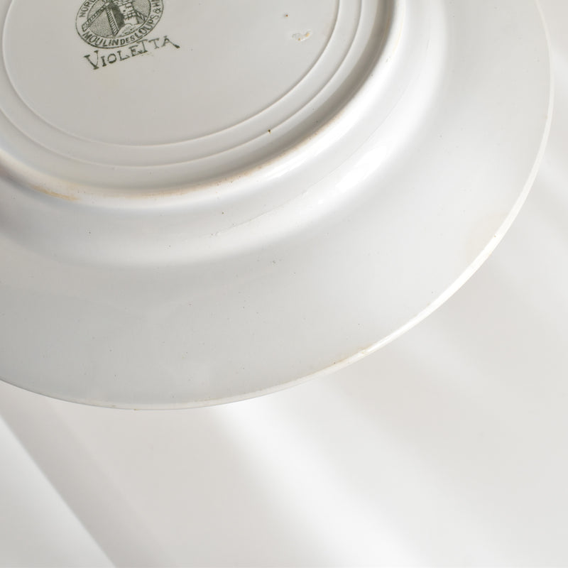 Vintage plate, Mühldorfer Violetta B