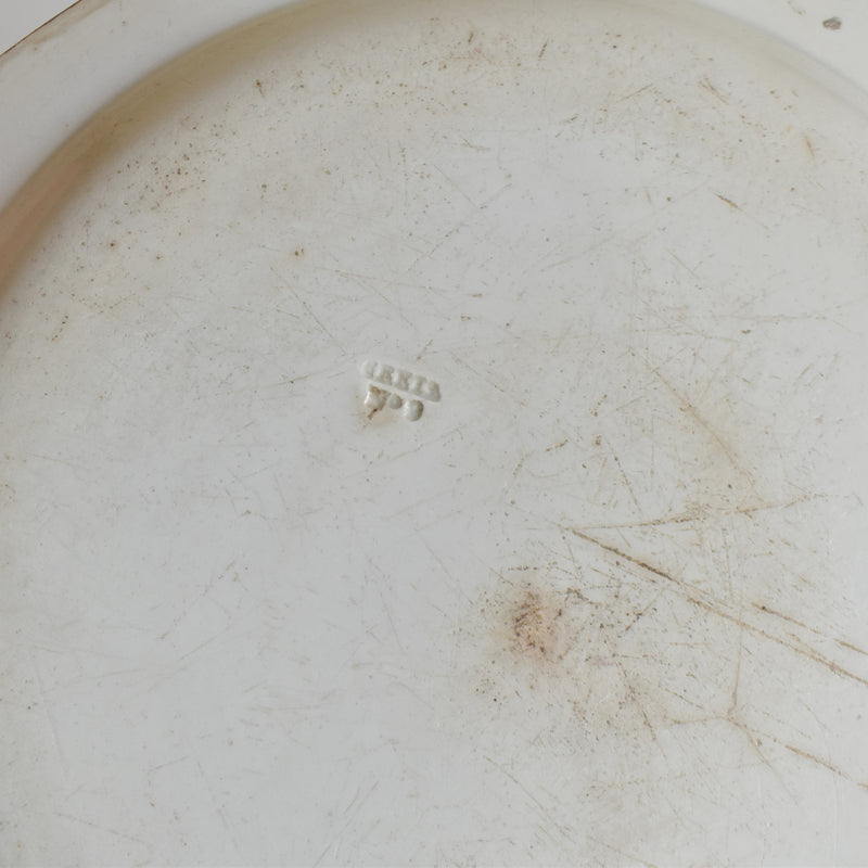 Antique Octagonal Plate, Creil