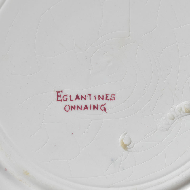 Antique plate, Onnaing, Eglantines A