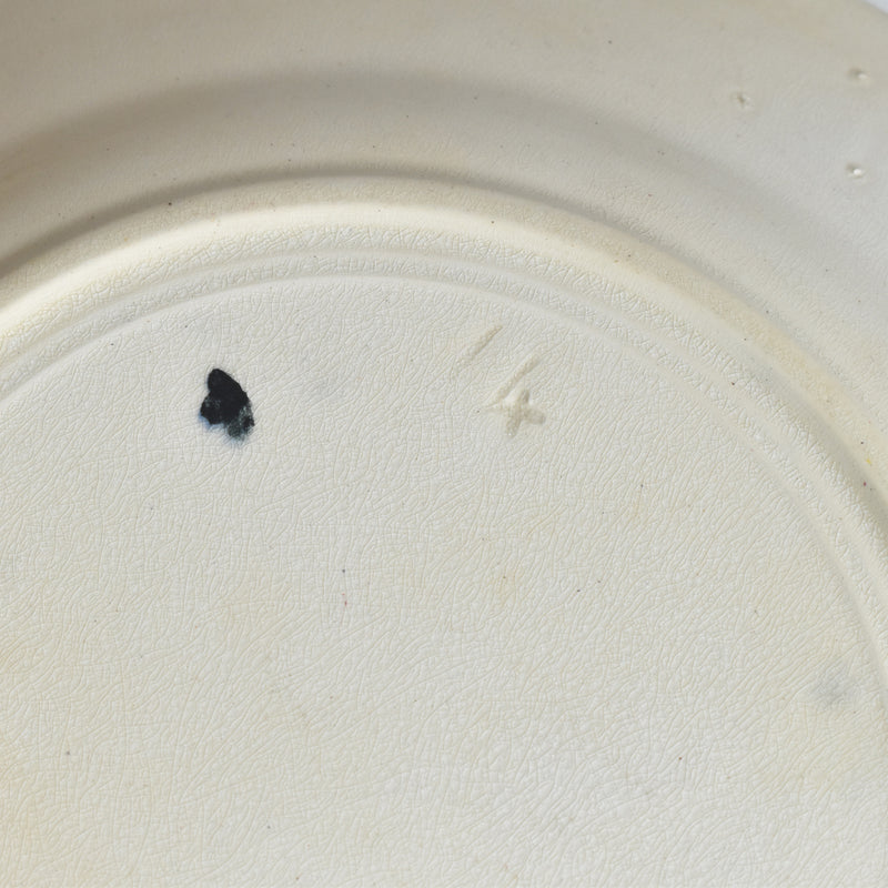 Antique Plate: Onnaing Eglantines B