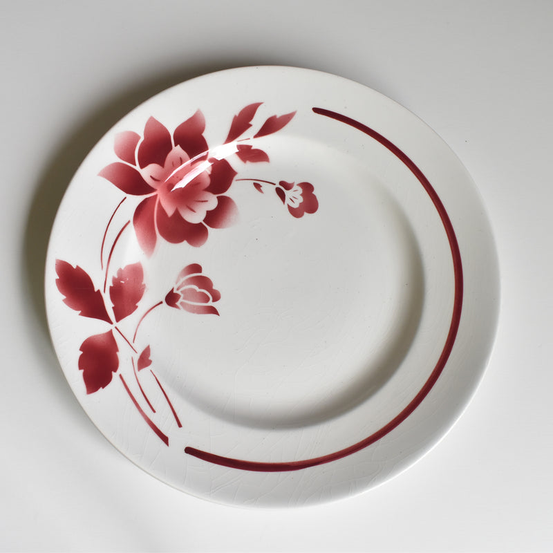 Vintage Plate Moulin des Loups Orchies A