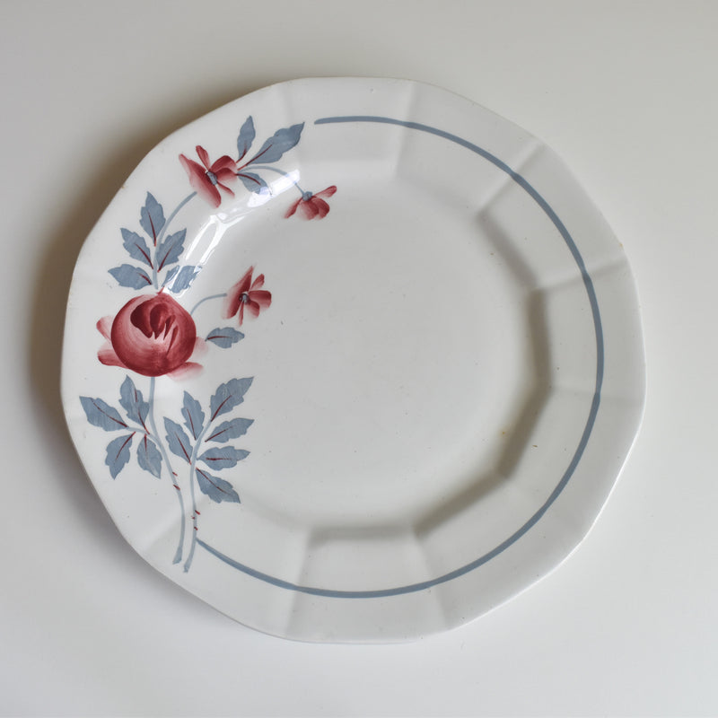 Vintage plate Saint-Amand Hand-painted Golden Bee