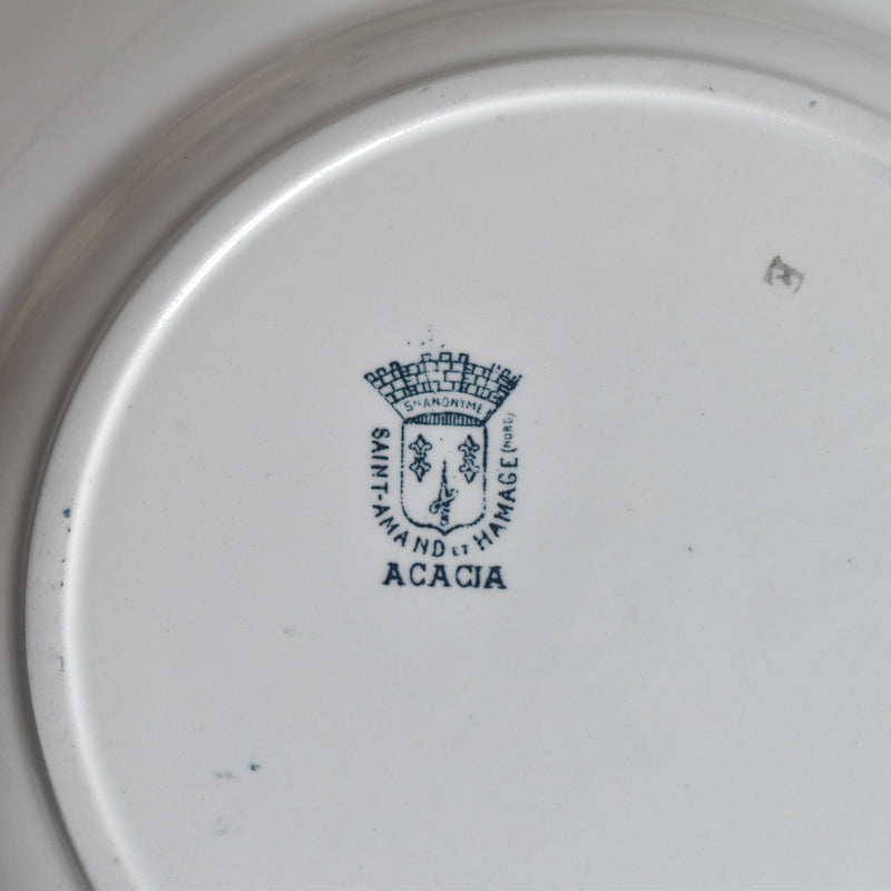 Antique Plate: Saint-Amand, Acacia A