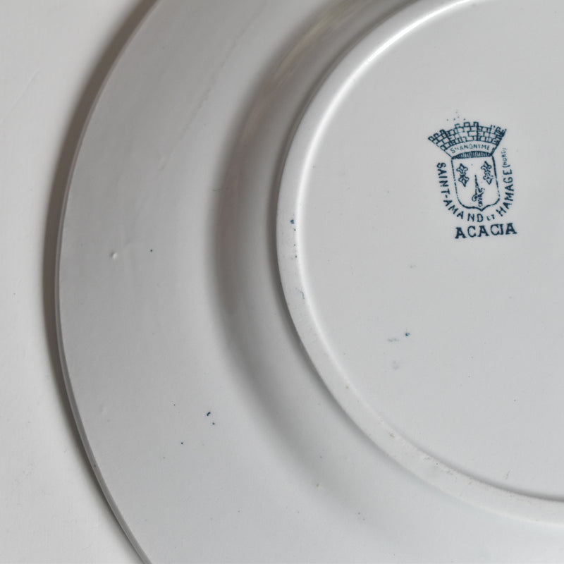 Antique Plate: Saint-Amand, Acacia A