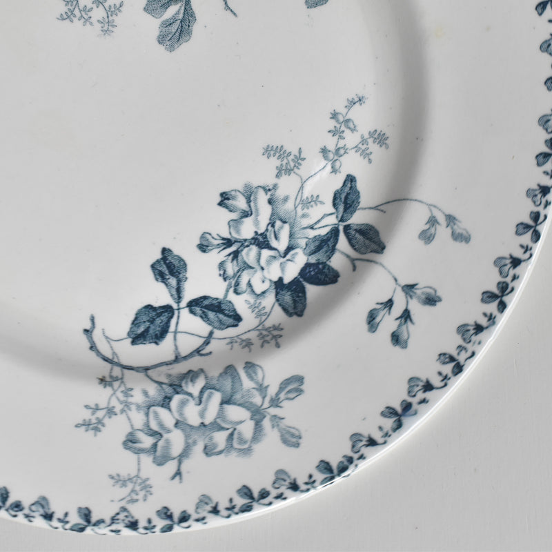 Antique plate, Saint-Amand Acacia B