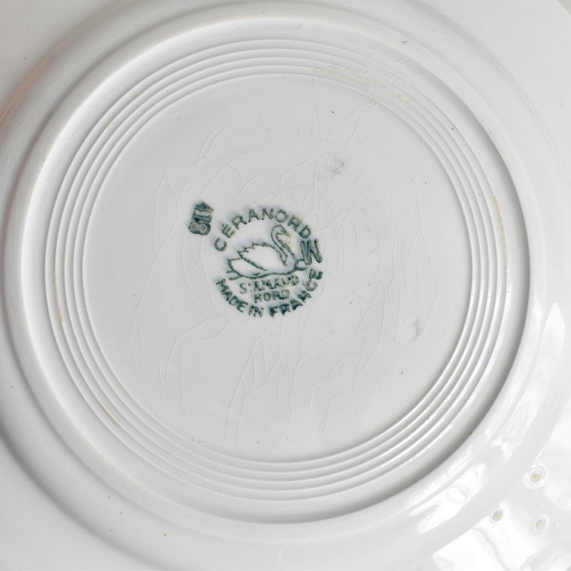 Vintage Plate, Saint-Amand CERANORD 418 A