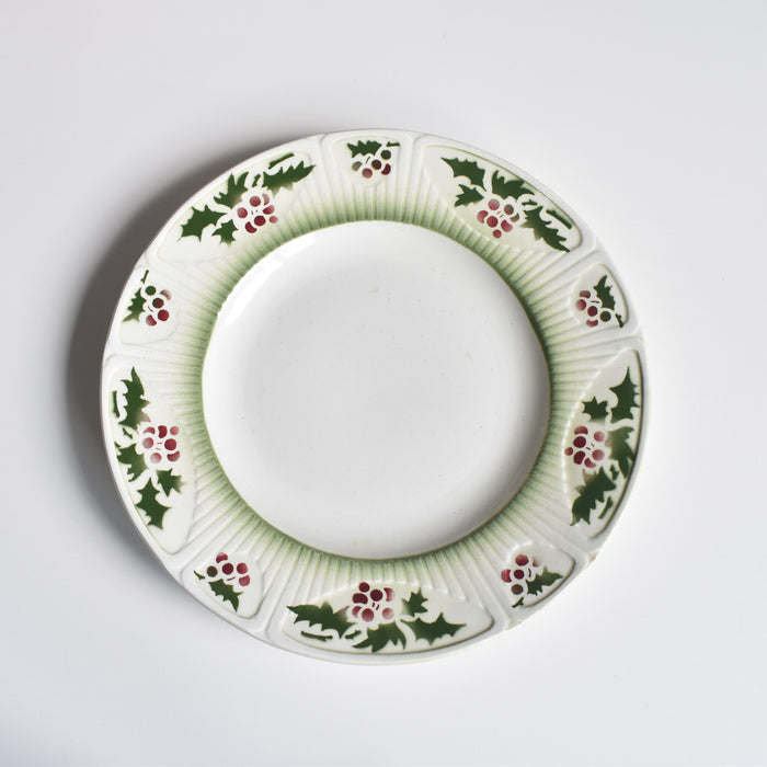 ヴィンテージデザートプレート サンタマン 柊 C