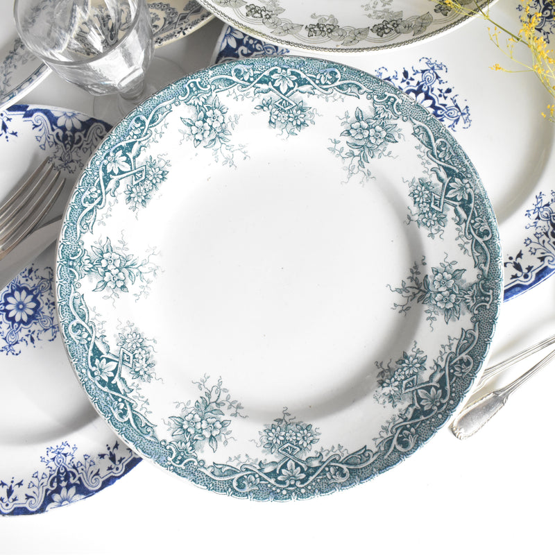 アンティークプレート サンタマン Prima (プリマ） ブルー