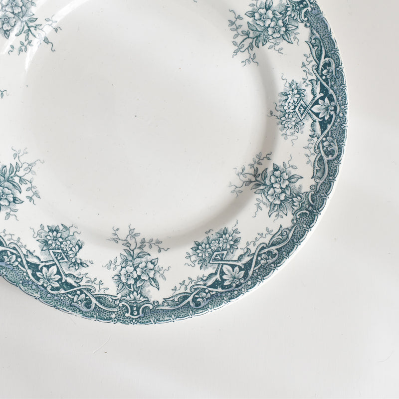 アンティークプレート サンタマン Prima (プリマ） ブルー