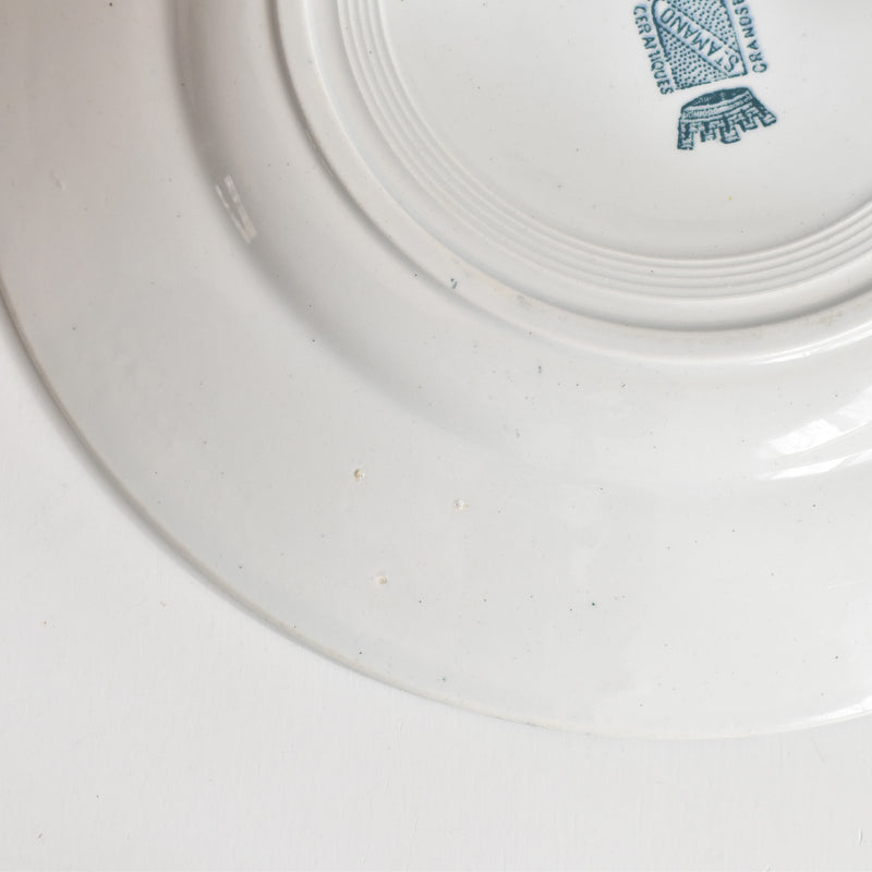 アンティークプレート サンタマン Prima (プリマ） ブルー