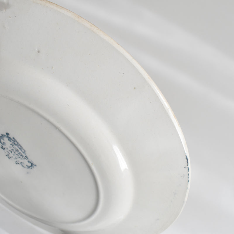 Antique Plate, Sarreguemines, Robert D