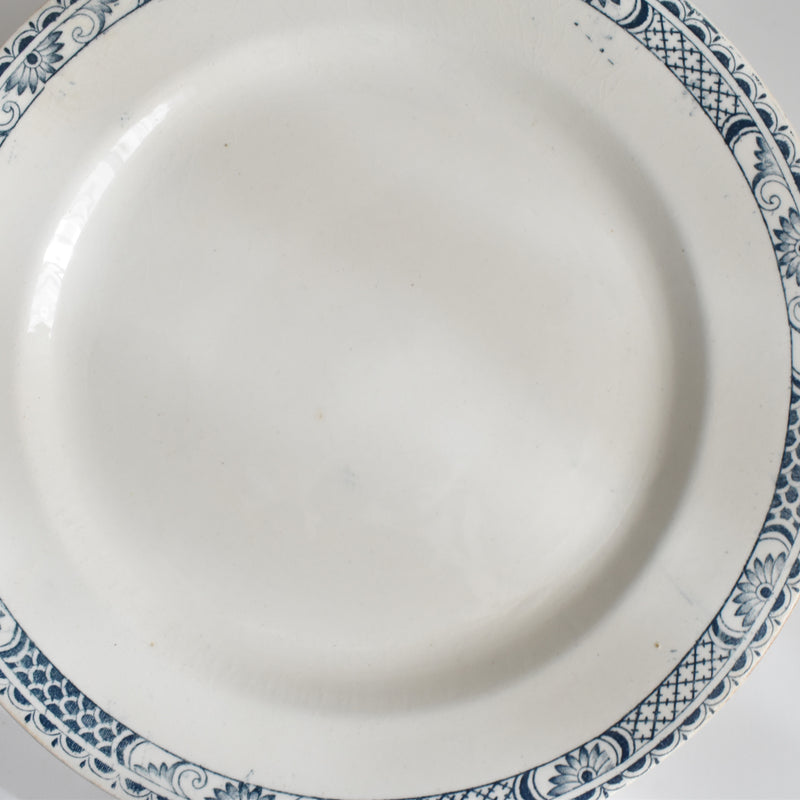 Antique Plate, Sarreguemines, Robert D