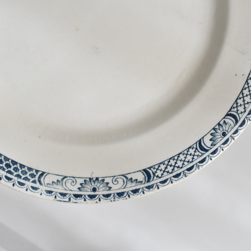 Antique Plate, Sarreguemines, Robert D