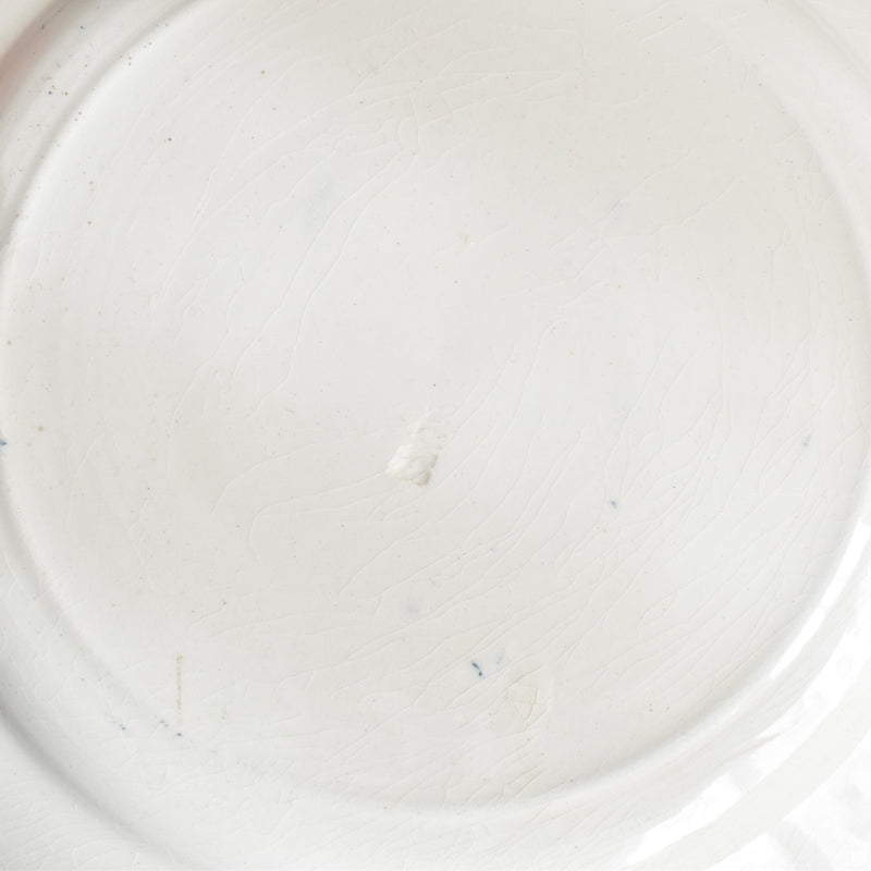 Antique Plate Sarreguemines Robert E.