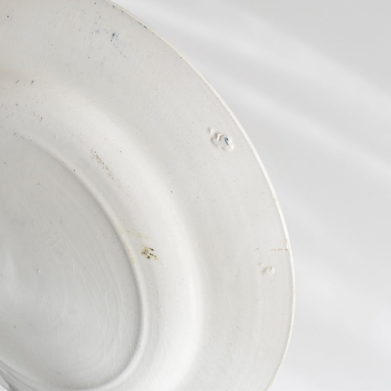 Antique Plate Sarreguemines Robert E.