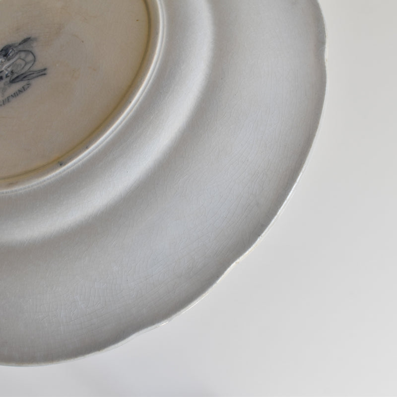 Antique Dessert Plate Sarreguemines Cérès A