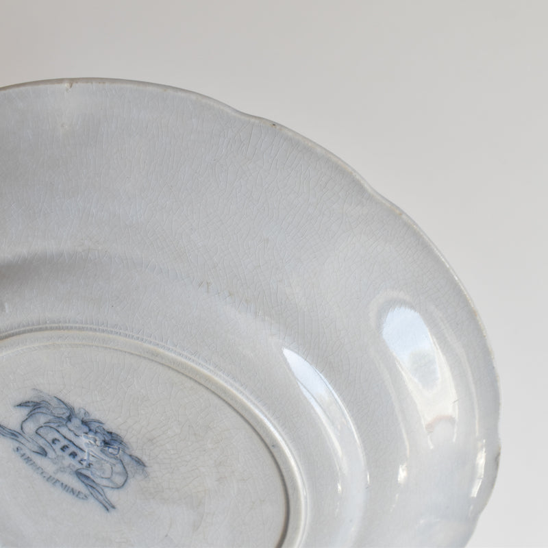 Antique Dessert Plate Sarreguemines Cérès A