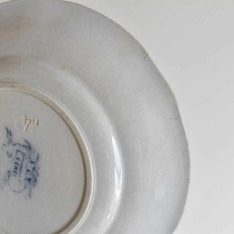 Antique Dessert Plate, Sarreguemines, Cérès B
