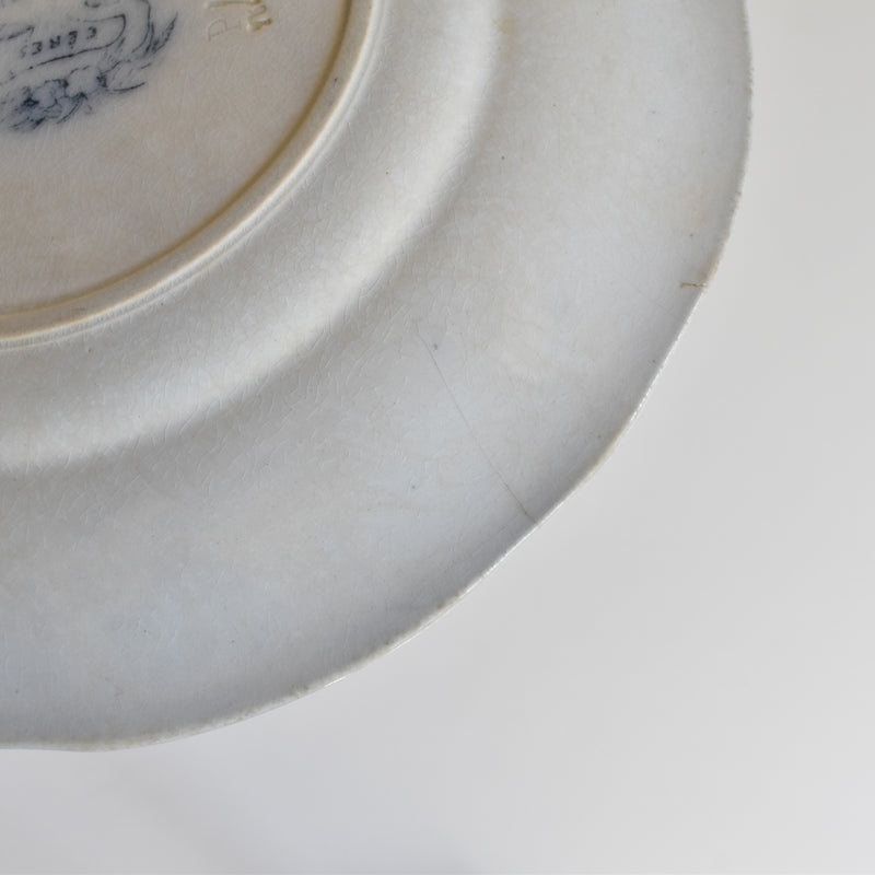 Antique Dessert Plate, Sarreguemines, Cérès B