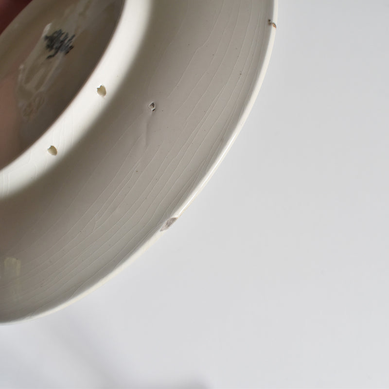 Antique Dessert Plate, U&C Sarreguemines, Chateau de Chaumont