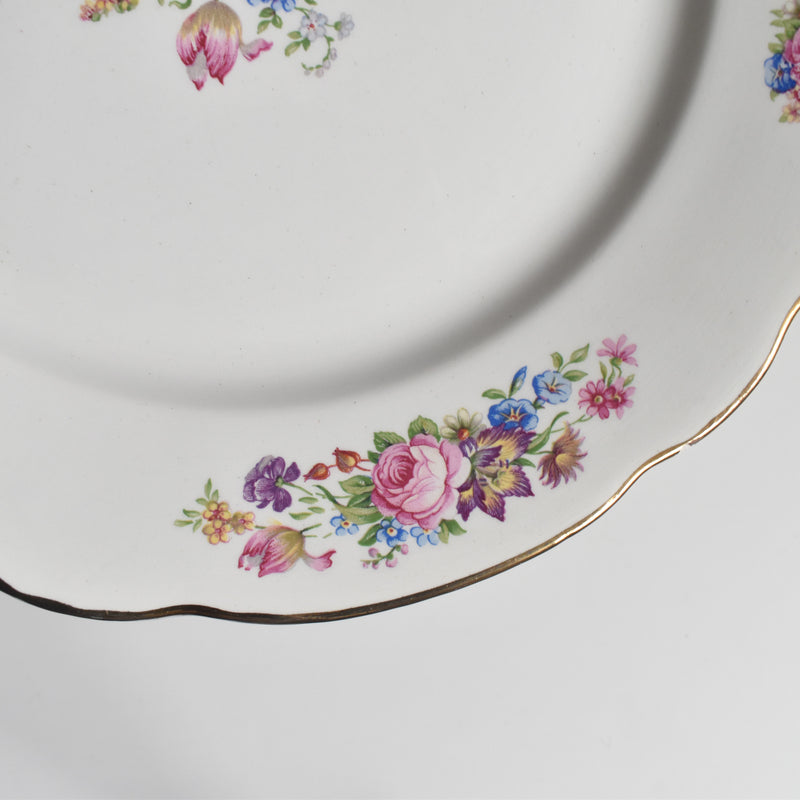 Vintage Plate: Digoin & Sarreguemines Colbert