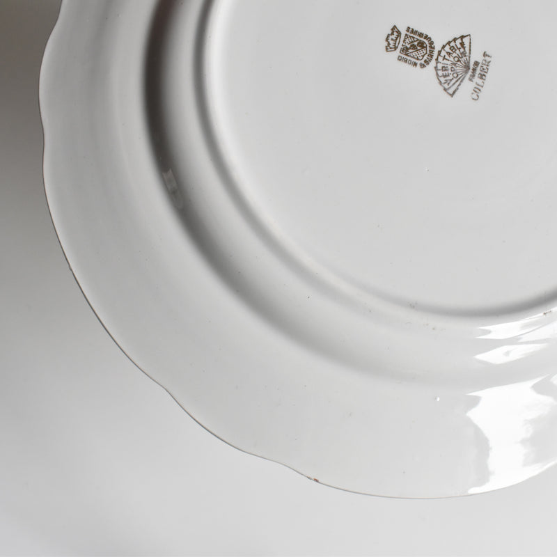 Vintage Plate: Digoin & Sarreguemines Colbert
